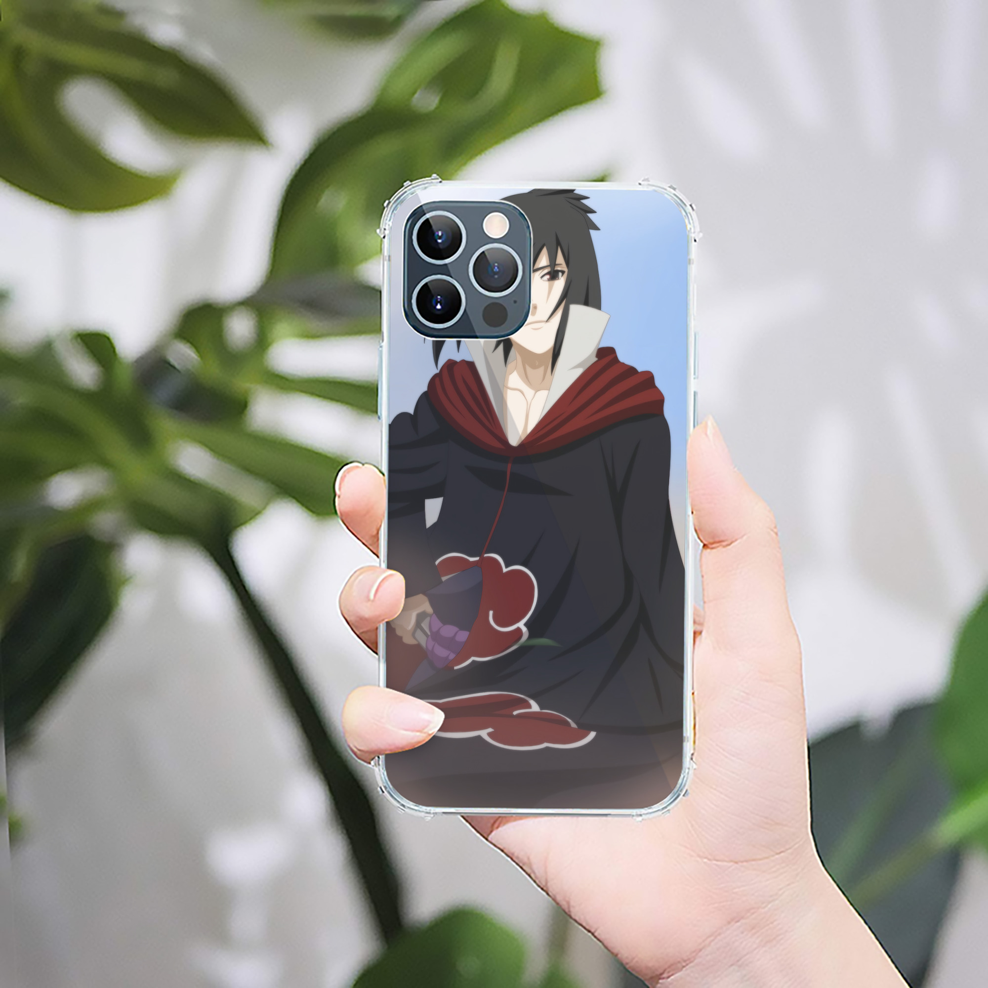 （画像用） NARUTO -ナルト- NARUTO -ナルト- 疾風伝 【iPhone 12シリーズ対応】透明スマホケース（クリアソフトケース）